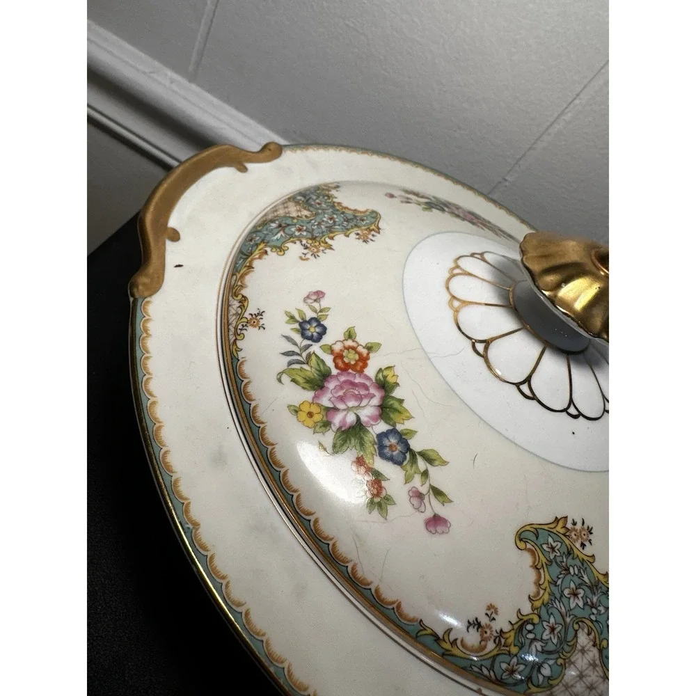 Vintage Noritake‎ Covered Vegetable Serving Bowl Tureen Dish